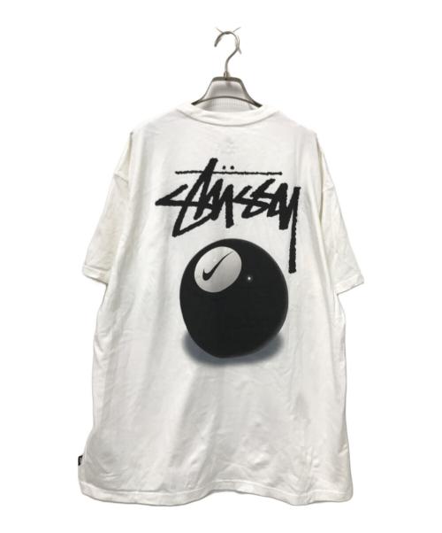 NIKE（ナイキ）NIKE (ナイキ) stussy (ステューシー) BALL TEE Tシャツ ホワイト サイズ:XLの古着・服飾アイテム