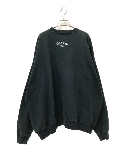 Hanes（ヘインズ）Hanes (ヘインズ) ロゴスウェット ブラック サイズ:2XLの古着・服飾アイテム