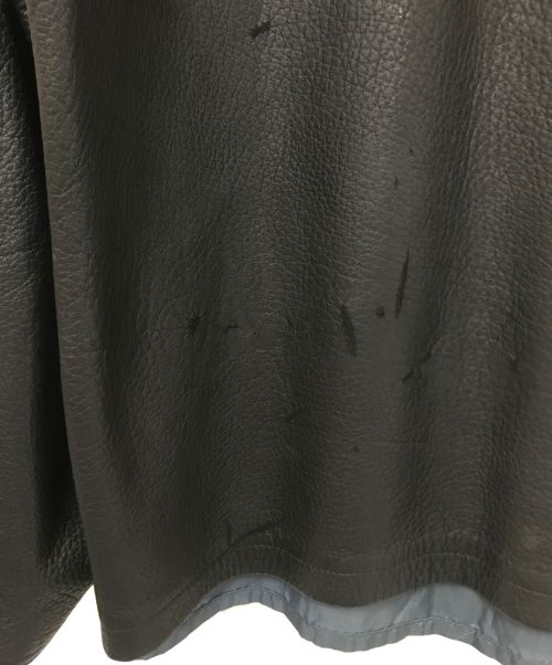 FAR EASTERN ENTHUSIAST（ファーイースタンエンスージアスト）FAR EASTERN ENTHUSIAST (ファーイースタンエンスージアスト) レザージャケット ブラック サイズ:Lの古着・服飾アイテム