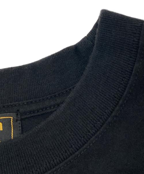 VANSON（バンソン）VANSON (バンソン) 刺繍Tシャツ ブラック サイズ:Mの古着・服飾アイテム