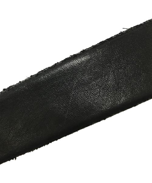 AVIREX（アヴィレックス）AVIREX (アヴィレックス) VINTAGE WORKS (ヴィンテージワークス) レザーベルト ブラック サイズ:33/84の古着・服飾アイテム