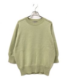 MARGARET HOWELL（マーガレットハウエル）の古着「ニット」｜グリーン