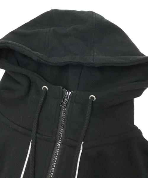 X-GIRL（エックスガール）X-GIRL (エックスガール) SWEAT ANORAK DRESS ブラック サイズ:Sの古着・服飾アイテム