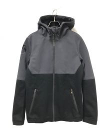 Cavalleria Toscana（カヴァレリア トスカーナ）の古着「ジップアップフードジャケット」｜ブラック