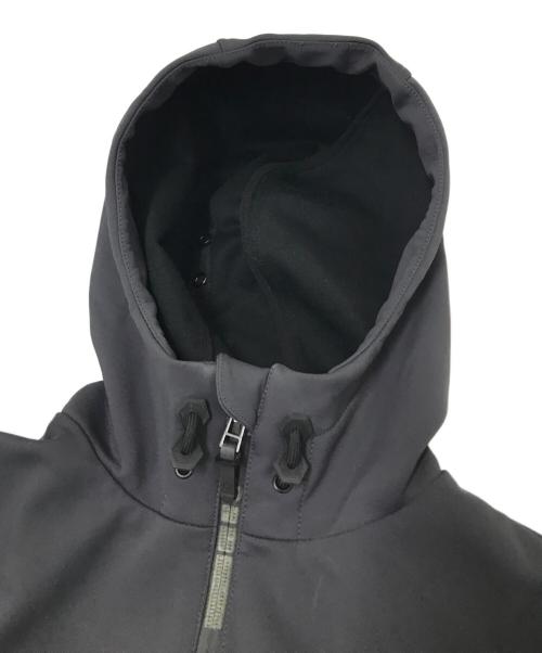 Cavalleria Toscana（カヴァレリア トスカーナ）Cavalleria Toscana (カヴァレリア トスカーナ) ジップアップフードジャケット ブラック サイズ:Mの古着・服飾アイテム