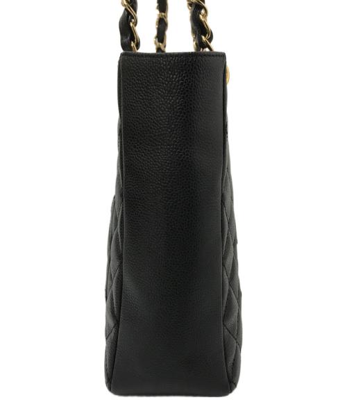 CHANEL（シャネル）CHANEL (シャネル) PSTチェーンショルダートート ブラックの古着・服飾アイテム
