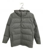 LACOSTEラコステ）の古着「ピケダウンジャケット」｜グレー
