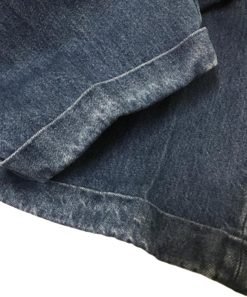 FARAH（ファーラー）FARAH (ファーラー) Two Tuck Wide Tapered Pants インディゴ サイズ:W32の古着・服飾アイテム