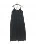 STYLE MIXER（スタイルミキサー）の古着「プリーツジャガードキャミワンピース」｜ブラック