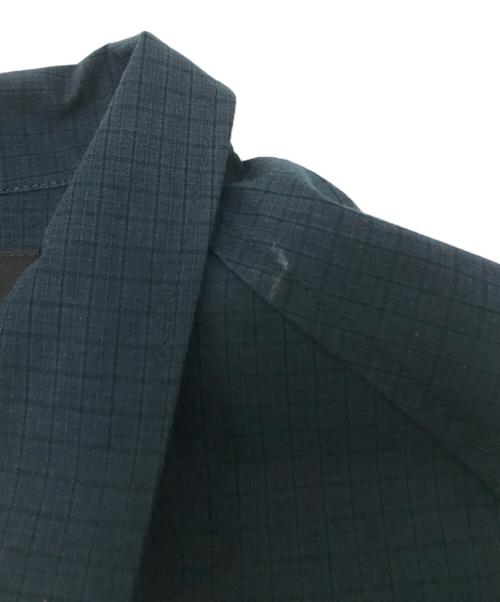 PWA（プア）PWA (プア) DRY ZIP-UP SWING SHIRT グリーン サイズ:Mの古着・服飾アイテム