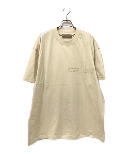 FOG ESSENTIALS（フィアオブゴッド エッセンシャル）FOG ESSENTIALS (フィアオブゴッド エッセンシャル) ロゴプリントTシャツ アイボリー サイズ:Mの古着・服飾アイテム