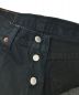 中古・古着 LEVI'S (リーバイス) 501ブラックデニムパンツ ブラック サイズ:W31：5000円