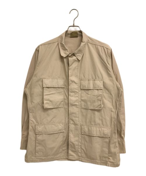 US ARMY（ユーエスアーミー）US ARMY (ユーエスアーミー) コンバットジャケット ベージュ サイズ:Mの古着・服飾アイテム