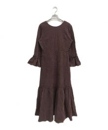 COEL（コエル）の古着「コーデュロイワンピース」｜ブラウン