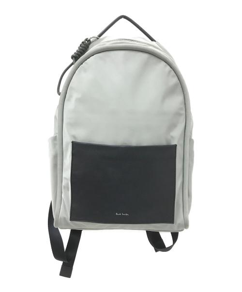 PAUL SMITH（ポールスミス）PAUL SMITH (ポールスミス) モダンスタイルバックパック グレー サイズ:下記参照の古着・服飾アイテム