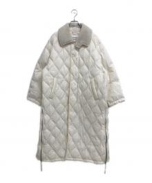 STYLE MIXER×TAION（スタイルミキサー×タイオン）の古着「別注ロングダウンコート」｜ホワイト
