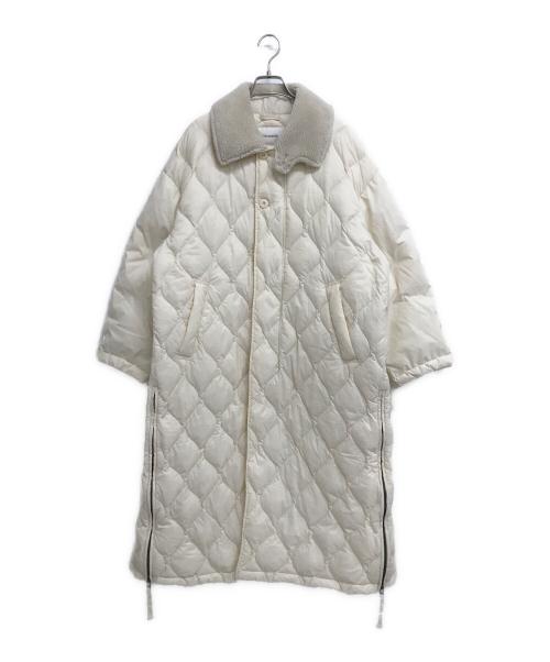 STYLE MIXER（スタイルミキサー）STYLE MIXER (スタイルミキサー) TAION (タイオン) 別注ロングダウンコート ホワイト サイズ:FREEの古着・服飾アイテム