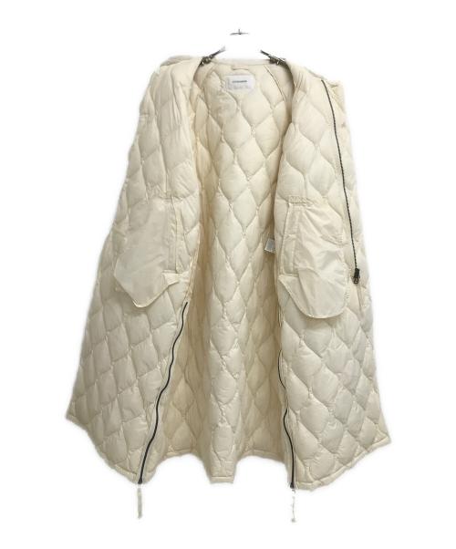 STYLE MIXER（スタイルミキサー）STYLE MIXER (スタイルミキサー) TAION (タイオン) 別注ロングダウンコート ホワイト サイズ:FREEの古着・服飾アイテム