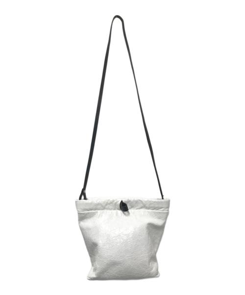 CABAN（キャバン）CABAN (キャバン) ショルダーバッグ ホワイトの古着・服飾アイテム