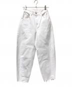 CADUNEカデュネ）の古着「カーヴィーデニム」｜ホワイト