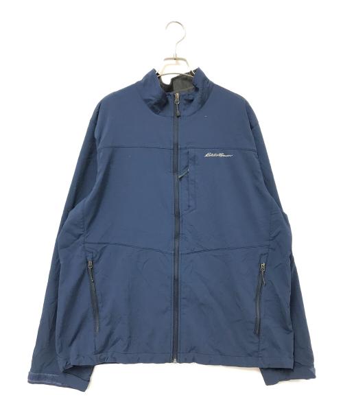 Eddie Bauer（エディーバウアー）Eddie Bauer (エディーバウアー) ジップアップジャケット ネイビー サイズ:XLの古着・服飾アイテム