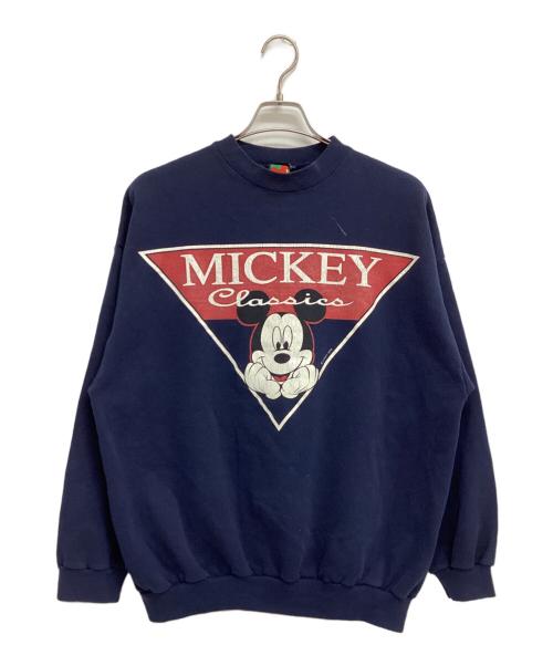 MICKEY UNLIMITED（ミッキー アンリミテッド）MICKEY UNLIMITED (ミッキー アンリミテッド) 90'sクルーネックスウェット ネイビー サイズ:不明の古着・服飾アイテム