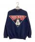 MICKEY UNLIMITED（ミッキー アンリミテッド）の古着「90'sクルーネックスウェット」｜ネイビー