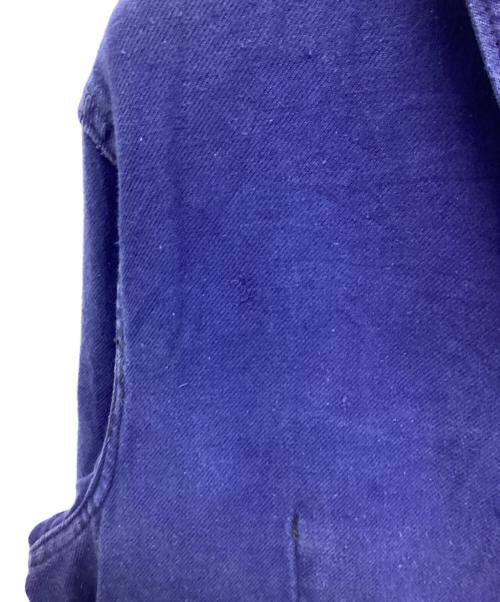 REINE BAUMWOLLE（REINE BAUMWOLLE）REINE BAUMWOLLE (REINE BAUMWOLLE) ユーロワークジャケット ネイビー サイズ:不明の古着・服飾アイテム