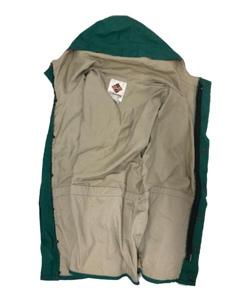 Columbia（コロンビア）Columbia (コロンビア) 80'sフードジャケット グリーン サイズ:Lの古着・服飾アイテム