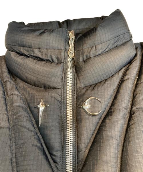 THUG CLUB（サグ クラブ）THUG CLUB (サグ クラブ) War Life Down Vest ブラック サイズ:2の古着・服飾アイテム