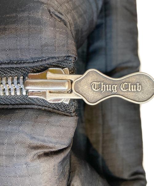 THUG CLUB（サグ クラブ）THUG CLUB (サグ クラブ) War Life Down Vest ブラック サイズ:2の古着・服飾アイテム