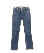 Acneアクネ）の古着「ストレートデニムパンツ」｜インディゴ