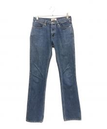 Acne（アクネ）の古着「ストレートデニムパンツ」｜インディゴ