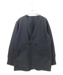 MARKAWARE（マーカウェア）の古着「ノーカラージャケット」｜グレー