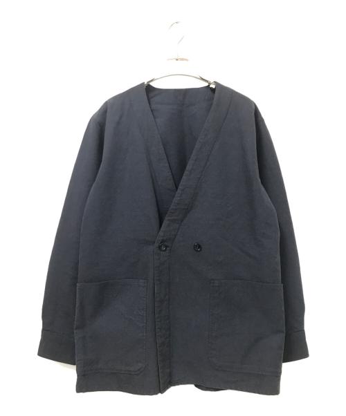 MARKAWARE（マーカウェア）MARKAWARE (マーカウェア) ノーカラージャケット グレー サイズ:2の古着・服飾アイテム