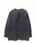 MARKAWARE（マーカウェア）の古着「ノーカラージャケット」｜グレー