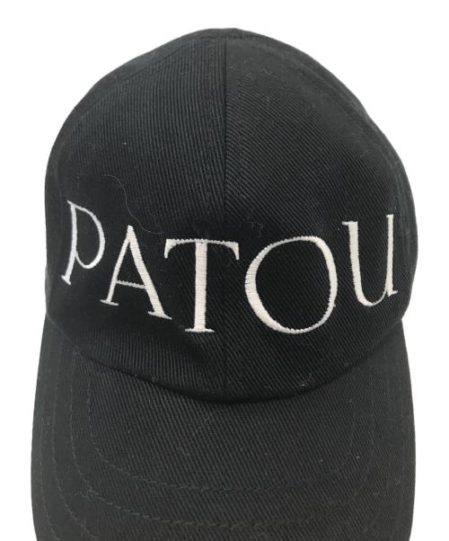 patou（パトゥ）patou (パトゥ) コットン パトゥキャップ ブラック サイズ:下記参照 未使用品の古着・服飾アイテム