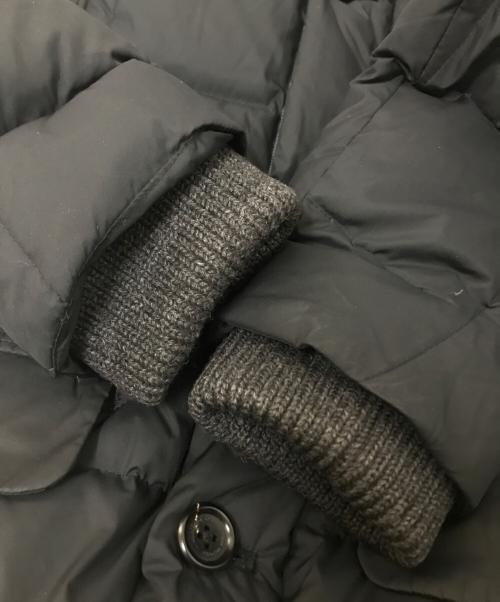 nano・universe（ナノ・ユニバース）nano・universe (ナノ・ユニバース) フードロングダウン ブラック サイズ:Sの古着・服飾アイテム