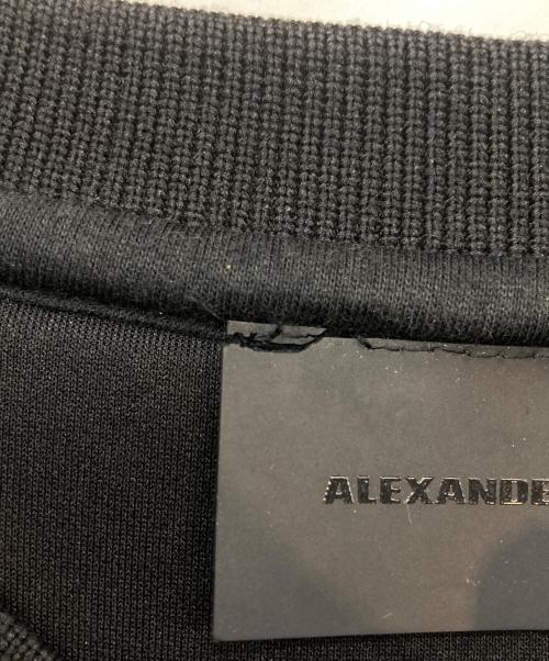 ALEXANDER WANG（アレキサンダー・ワン）ALEXANDER WANG (アレキサンダーワン) H&M (エイチアンドエム) ダイバーニットトレーナー ブラック サイズ:Lの古着・服飾アイテム