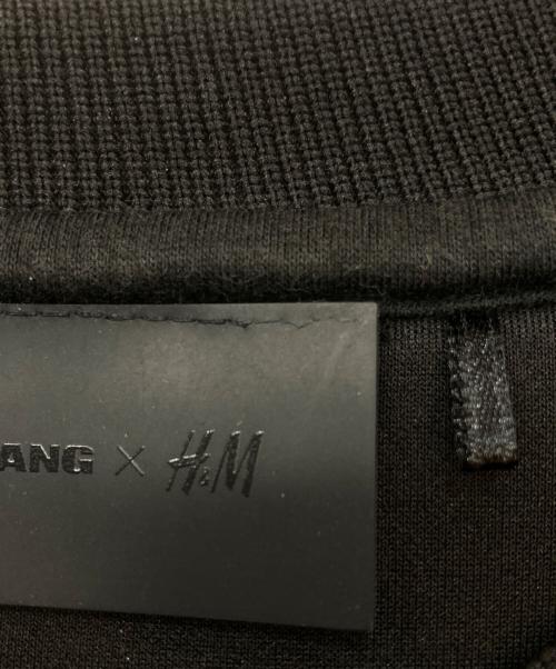 ALEXANDER WANG（アレキサンダー・ワン）ALEXANDER WANG (アレキサンダーワン) H&M (エイチアンドエム) ダイバーニットトレーナー ブラック サイズ:Lの古着・服飾アイテム