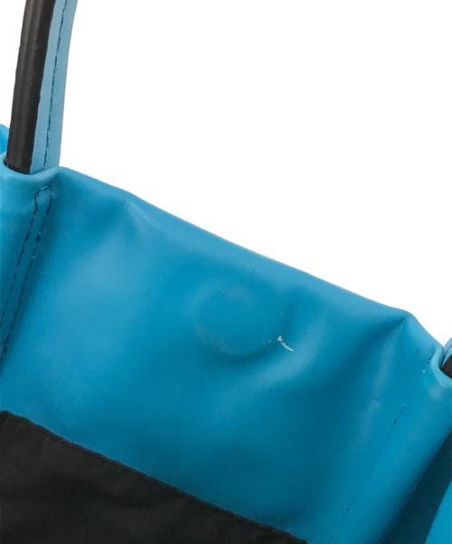 CAMPER（カンペール）CAMPER (カンペール) 2WAYトートバッグ ブラック×ブルー サイズ:下記参照の古着・服飾アイテム