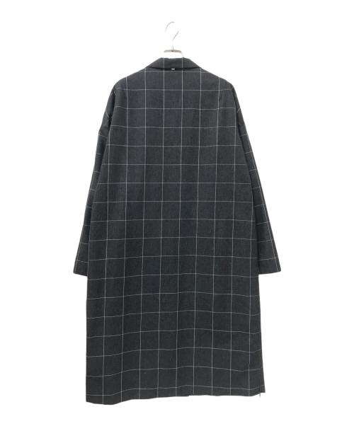 LACOSTE LIVE（ラコステライブ）LACOSTE LIVE (ラコステライブ) ジップスリットチェスターコート グレー サイズ:Mの古着・服飾アイテム