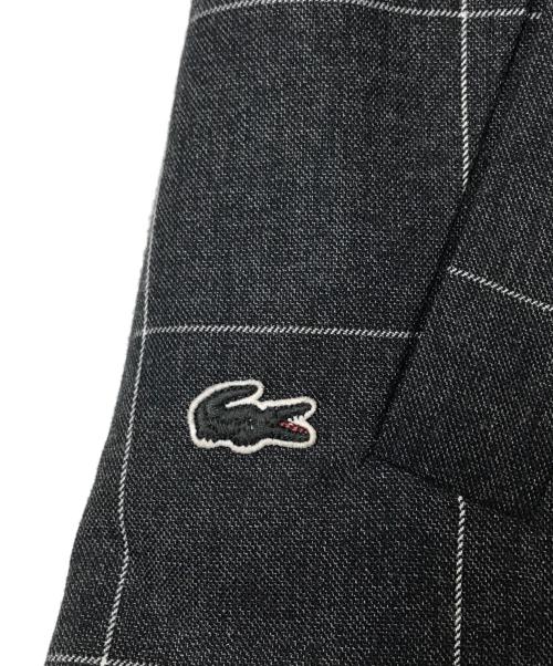 LACOSTE LIVE（ラコステライブ）LACOSTE LIVE (ラコステライブ) ジップスリットチェスターコート グレー サイズ:Mの古着・服飾アイテム