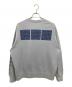 SEQUEL (シークエル) WEEKEND (ウィークエンド) PRINT SWEAT SHIRTS ブルー サイズ:L：19000円