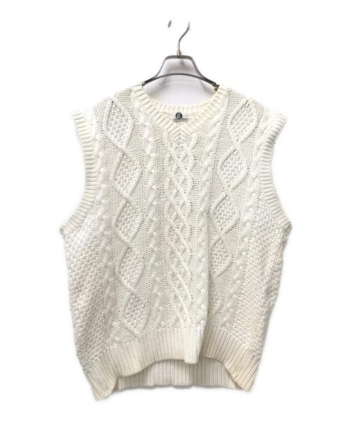 GOODENOUGH（グッドグリーフ）GOODENOUGH (グッドイナフ) フィッシャーマンベスト ホワイト サイズ:Mの古着・服飾アイテム