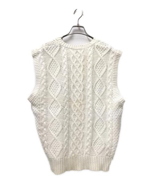 GOODENOUGH（グッドグリーフ）GOODENOUGH (グッドイナフ) フィッシャーマンベスト ホワイト サイズ:Mの古着・服飾アイテム