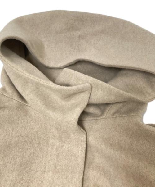 UNTITLED（アンタイトル）UNTITLED (アンタイトル) ビッグカラーショートウールコート ベージュ サイズ:2の古着・服飾アイテム