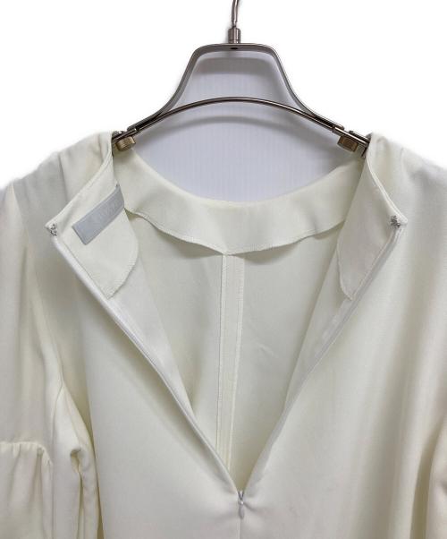 CELFORD（セルフォード）CELFORD (セルフォード) バルーンスリーブブラウス ホワイト サイズ:38の古着・服飾アイテム