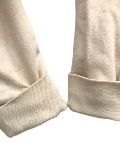 MARITHE+FRANCOIS GIRBAUD（マリテフランソワジルボー）MARITHE+FRANCOIS GIRBAUD (マリテフランソワジルボー) CLASSIC LOGO CROP HOODIE ZIPU.P ホワイト サイズ:Sの古着・服飾アイテム