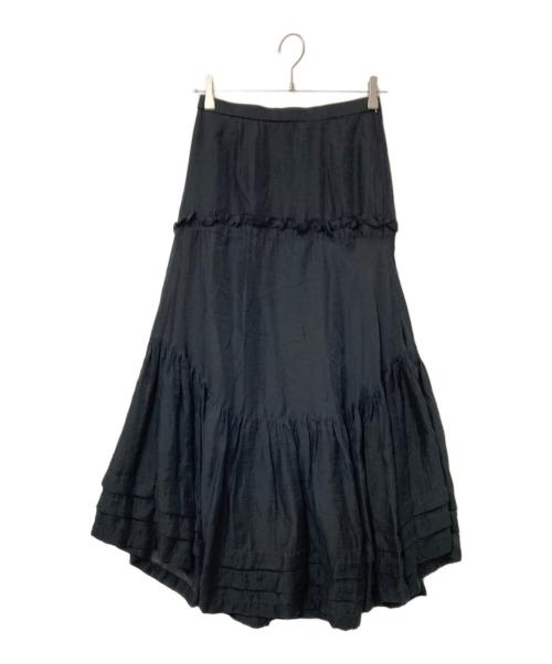furfur（ファーファー）furfur (ファーファー) フレアスカート ブラック サイズ:Fの古着・服飾アイテム